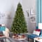 9ft. Pre-Lit Virginia Fir Artificial Christmas Tree, Clear Lights